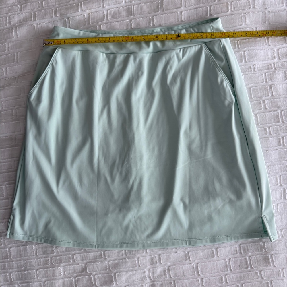 Acesgolf Mint Green 19” Golf Skirt, Size Large - Picture 6 of 7